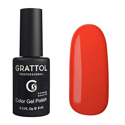 Гель-лак Grattol GTC027 Flame, 9 мл