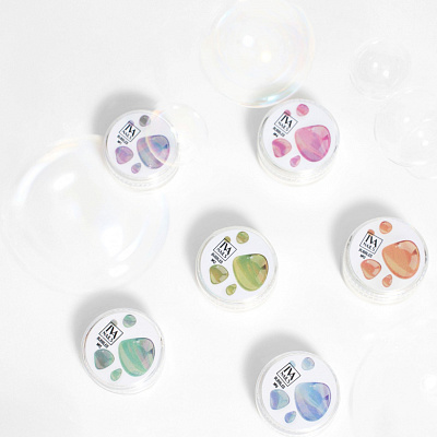 Втирка для дизайна IVA NAILS Bubbles №03 0.2 г