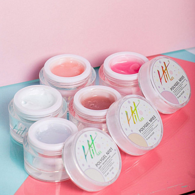 Полигель Polygel HIT №04 телесно-бежевый, 15 мл