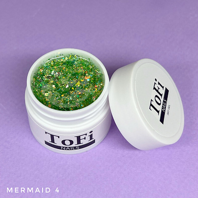 Гель для дизайна ToFi Mermaid №4 15 мл
