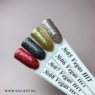 Гель-лак HIT Vegas №05, 9 мл