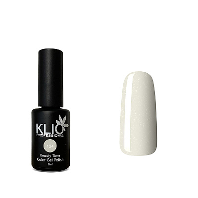 Гель-лак Klio professional BEAUTY TIME №124, 8 мл