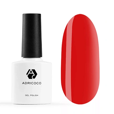 Гель-лак ADRICOCO №032 алый 8 мл