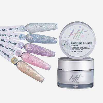 Гель моделирующий HIT Modeling Gel Luxury 02 15 мл