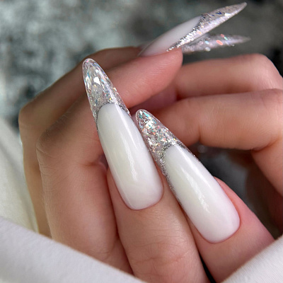 Гель для наращивания Monami голографический Crystal Gel №02 15 г