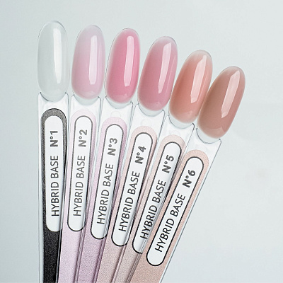 Камуфлирующая база для гель-лака Monami Hybrid Base №01 прозрачная 15 г