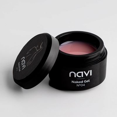 Моделирующий гель NAVI полупрозрачный нюд Naked Gel 04 30 мл