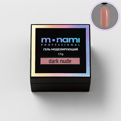 Гель для наращивания и укрепления Monami Gel Dark Nude 15 г
