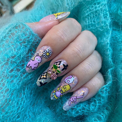 Моделирующий гель Monami Twinkle Gel Powdery 15 г