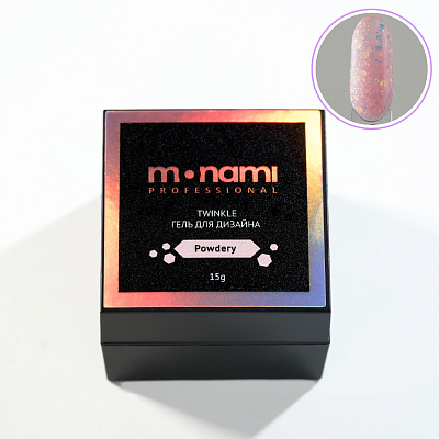 Моделирующий гель Monami Twinkle Gel Powdery 15 г