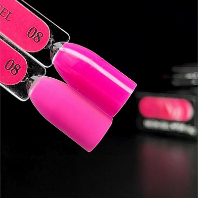 Гель для наращивания ENIGMANIC NEON gel №08 15 мл