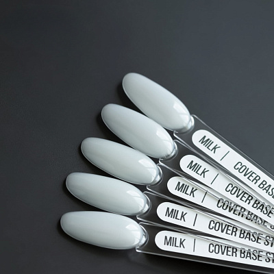 Камуфлирующая база для гель-лака MIO Nails Base Cover Strong Luxe Milk 15 мл