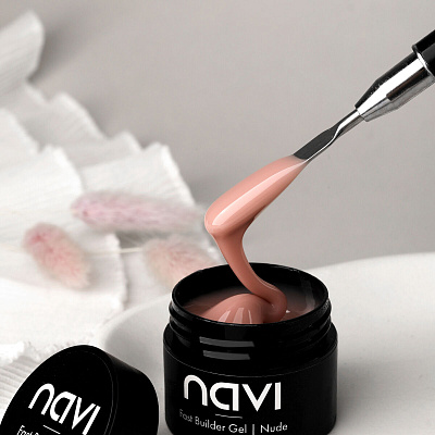 Моделирующий гель NAVI Fast Builder Gel Nude 15 мл
