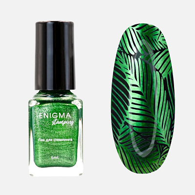 Лак для стемпинга ENIGMANIC Metallic №37 6 мл