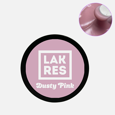 Акригель Lakres 014 Dusty Pink 30 г в банке
