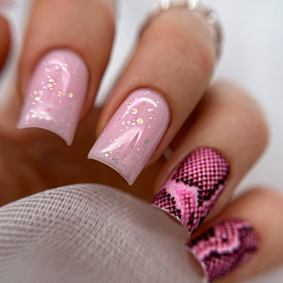 Гель для наращивания и укрепления Monami Gel Pink 15 г