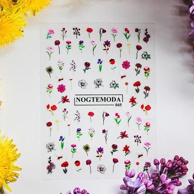 Наклейки NogteModa №045