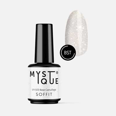 Камуфлирующая база для гель-лака Mystique Soffit 15 мл