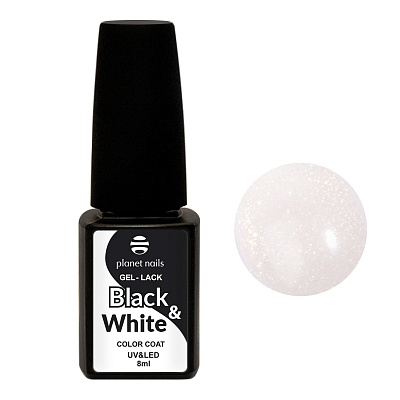 Гель-лак Planet nails Black&White №442 8 мл арт.12442