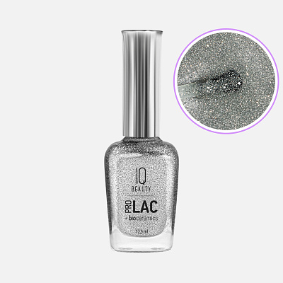 Лак для ногтей IQ Beauty №116 укрепляющий с биокерамикой 12,5 мл