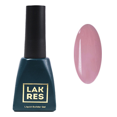 Жидкий полигель Lakres Tea Rose, 15 мл