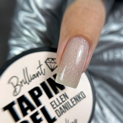 Гель-тейпинг моделирующий Lakres Taping Gel Brilliant Nude 15 мл