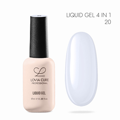 Полигель-архитектор 4 в 1 LOVIA CURE Liquid Gel LG20, 17 мл