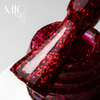 Гель-лак MIO Nails №V-32 Пламя страсти 8 мл