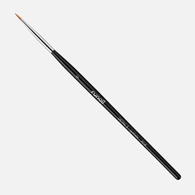 Кисть ruNail Detail S 9ANR 0175 искусственный ворс