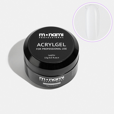 Акригель Monami AcrylGel Clear 15 г прозрачный в баночке