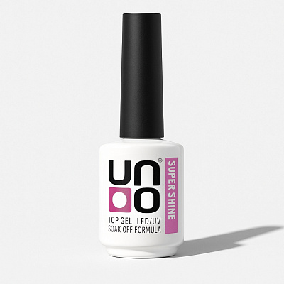 Топ для гель-лака UNO Top Coat Super Shine без липкого слоя 8 г
