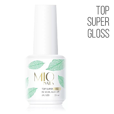 Топ для гель-лака без липкого слоя MIO Nails Super Gloss 15 мл