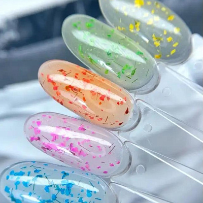 Гель с сухоцветами Lakres Botanic №1 5 мл