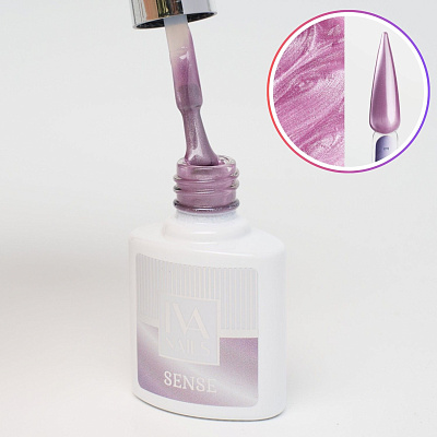 Гель-лак кошачий глаз IVA Nails SENSE №1 8 мл