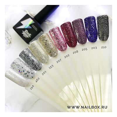Гель-лак RockNail №154 Basic (Snowflake) 10 мл