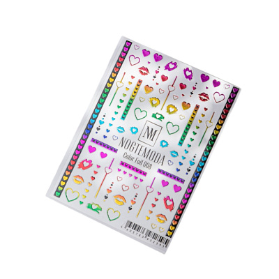 Наклейки COLOR FOIL NogteModa №008