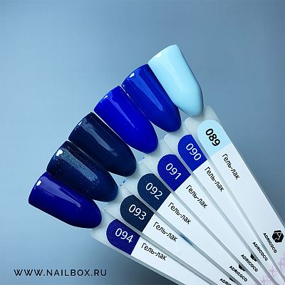 Гель-лак ADRICOCO №089 светло-голубой, 8 мл