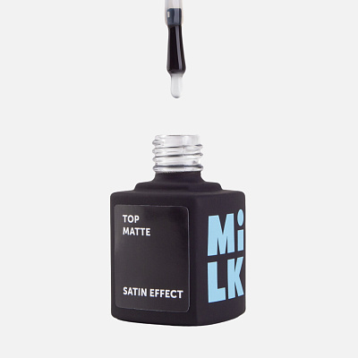 Матовый топ для гель-лака MiLK Matte Satin Effect 9 мл