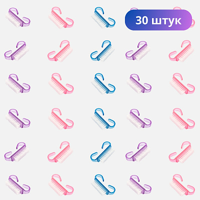 Щетка для пыли 1863 Zoo Nail Art 30 шт