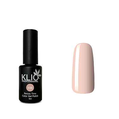 Гель-лак Klio professional BEAUTY TIME №036, 8 мл