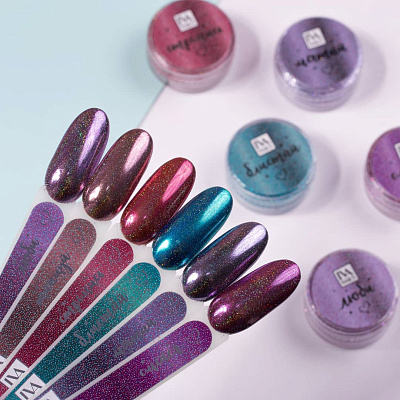 Втирка для дизайна IVA NAILS Танцуй, 0,2 г