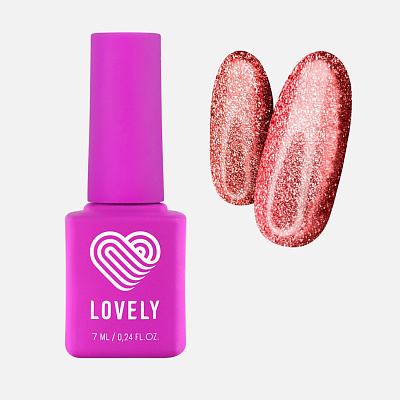 Гель-лак кошачий глаз Gold Autumn Lovely GA04 7 мл