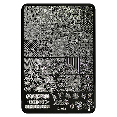 Пластина для стемпинга Klio professional XL-012