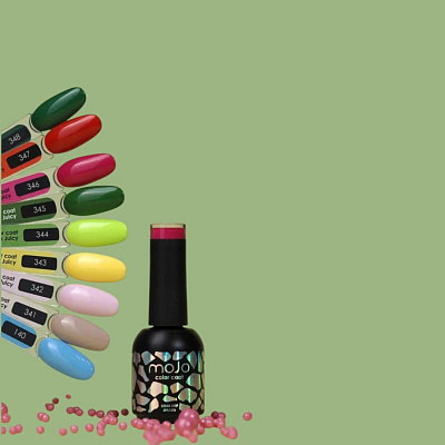 Гель-лак MOJO №345 Color Collection Juicy 8 мл