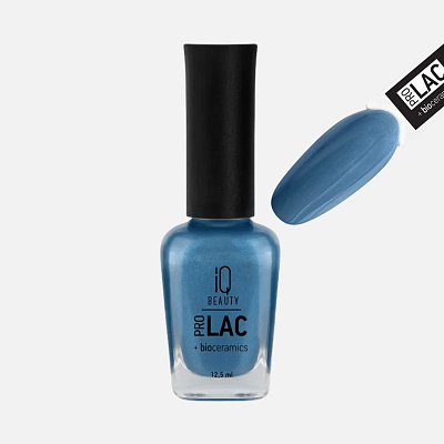 Лак для ногтей IQ Beauty №111 укрепляющий с биокерамикой 12,5 мл