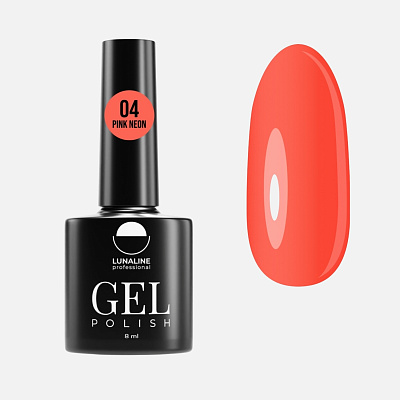 Гель-лак LunaLine Pink Neon №04 8 мл