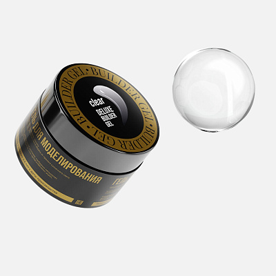 Гель моделирующий LunaLine Deluxe прозрачный 15 мл
