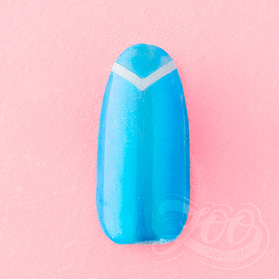 Радужный пигмент для втирки голубой Единорог №1293 Zoo Nail Art 0.2 г