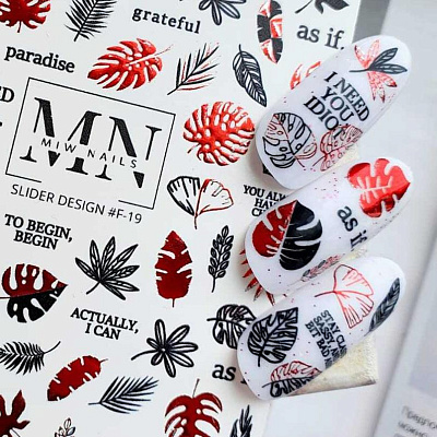 Слайдер-дизайн Miw Nails F-19