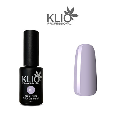 Гель-лак Klio professional BEAUTY TIME №138, 8 мл